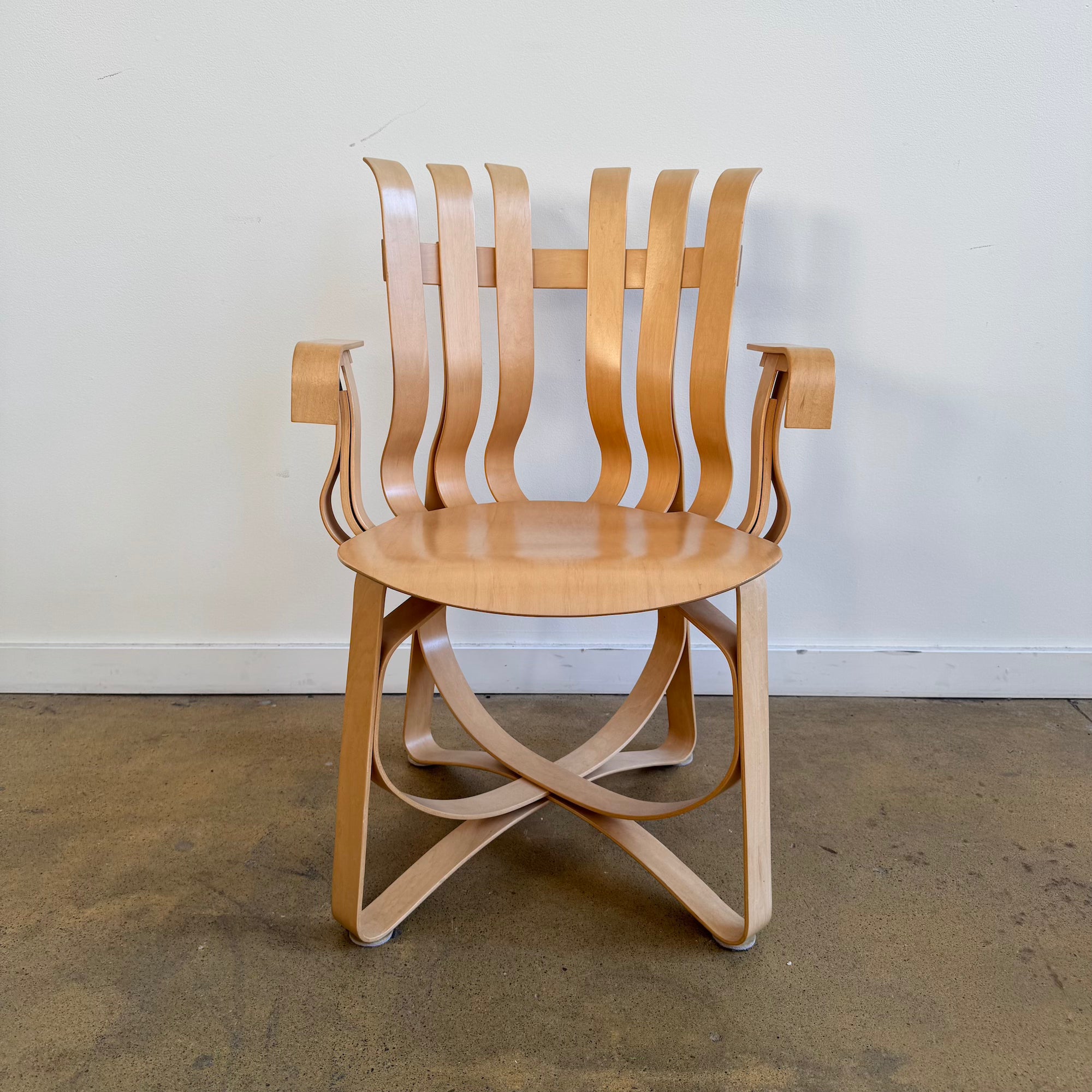 Authentic! Knoll Frank Gehry Iconic Hat Trick Arm Chair – enliven mart Authentic! Knoll Frank Gehry Iconic Hat Trick Arm Chair – enliven mart