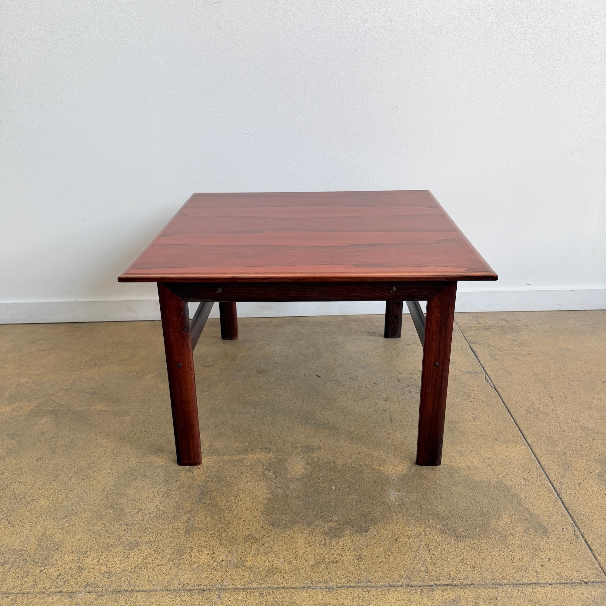 Danish Modern Illum Wikkelsø Rosewood Capella Coffee Table