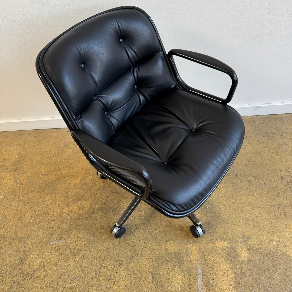 Room and Board Pierson Leather sofa enliven mart