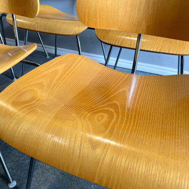Herman Miller Eames Molded Plywood (Set of 6 )Dining Chairs - enliven mart