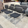New! Design Within Reach Hay upholster set of 6 dining chairs - enliven mart