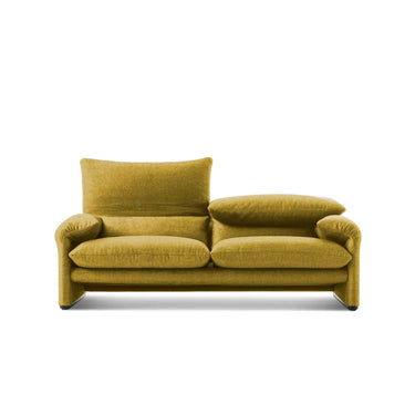 Vico Magistretti for Cassina “Maralunga” Two-Seater Sofa (New Upholstery)