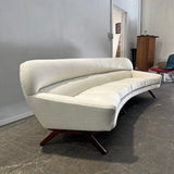 Danish Vintage Illum Wikkelso-Mikael Laursen 4 seater sofa