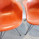 Authentic Herman Miller Eames Molded Fiberglass Armchair (Set of 6)
