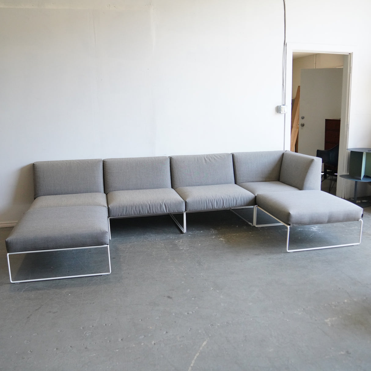 Andreu World 6 Piece Modular Siesta Indoor/ Outdoor sectional sofa