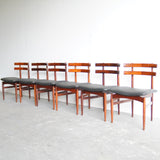 Vintage Danish Model 30 Dining Chairs by Poul Hundevad c.1950