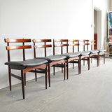 Vintage Danish Model 30 Dining Chairs by Poul Hundevad c.1950