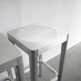 Authentic Set of 2 Emeco Stool by Philippe Starck