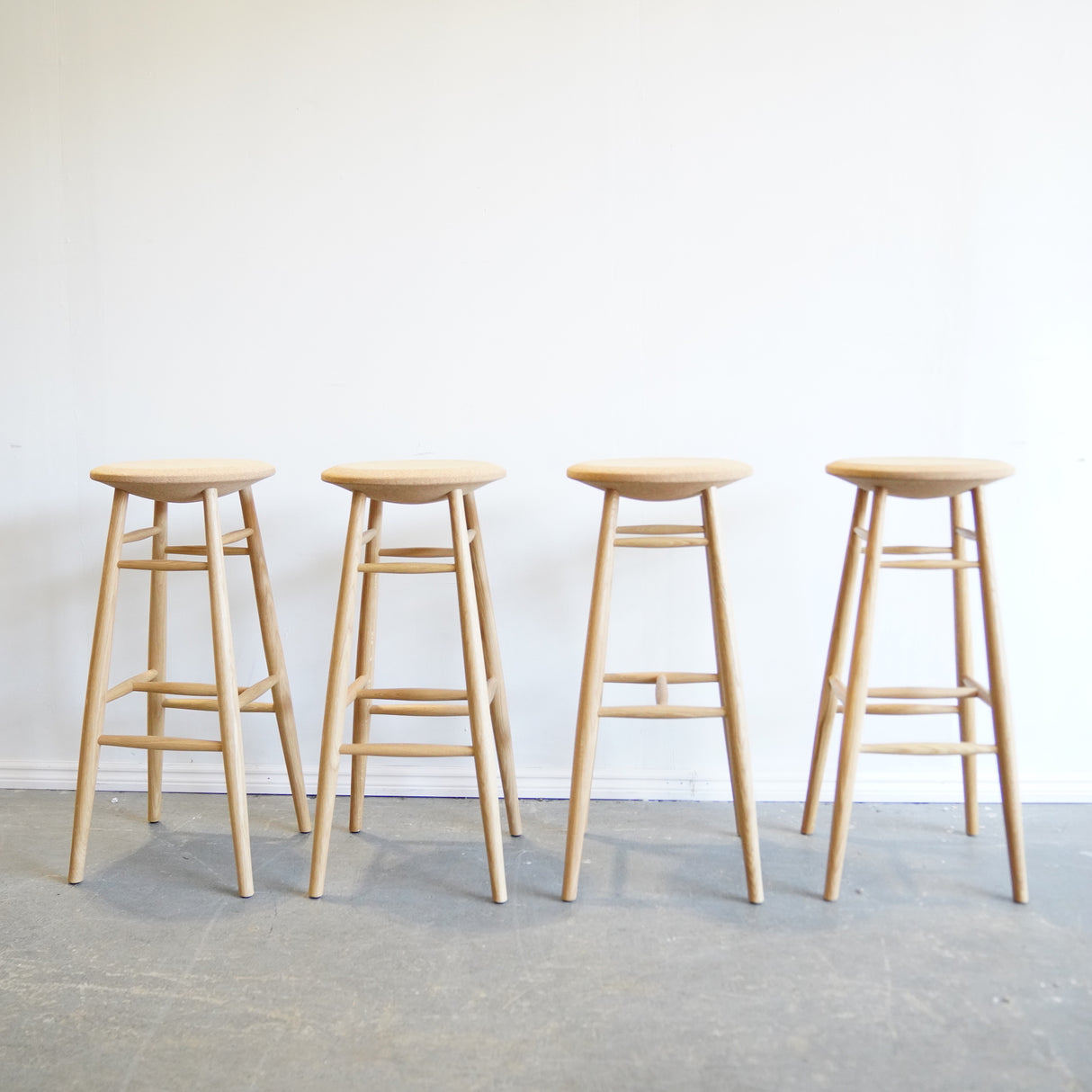 New! Hem Drifted Set of 4 bar stool