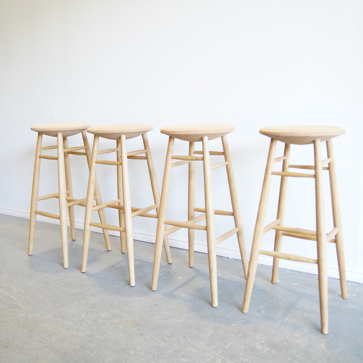 New! Hem Drifted Set of 4 bar stool