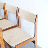 Danish teak chairs by Erik Buch for Anderstrup Stolefabrik, 1960s (Set of 8)