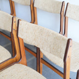 Danish teak chairs by Erik Buch for Anderstrup Stolefabrik, 1960s (Set of 8)