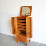 Danish Modern Teak Jewelry Cabinet by Fbj Mobler of Denmark