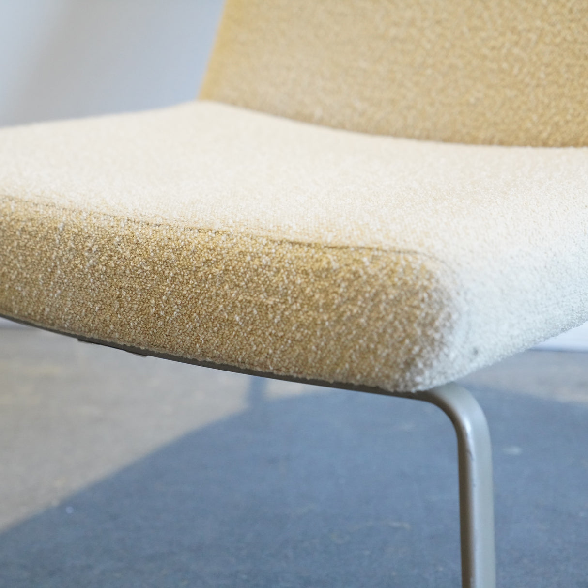 Ceila Boucle upholstery Lounge Chair By Keilhauer