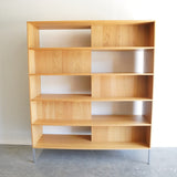 Custom Solid Wood Two side shelf/ Divider
