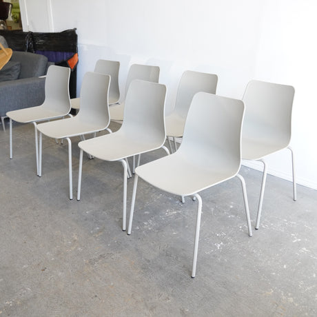 Herman Miller Naughtone Brand New! set of 8 stacking chairs