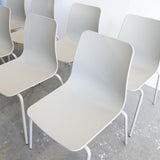 Herman Miller Naughtone Brand New! set of 8 stacking chairs