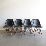 Authentic Herman Miller set of 8 Eames plastic molded chairs