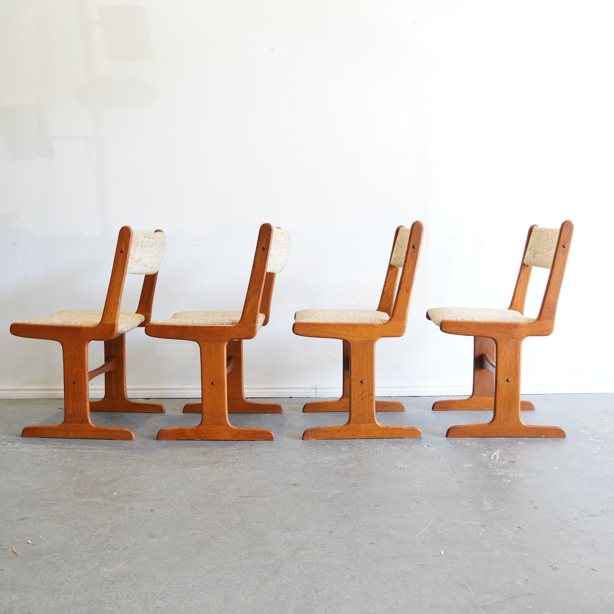 Danish Modern Teak Dining Chairs by Gangso Møbler - Set of 4