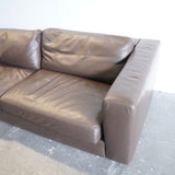 Design Within Reach Reid leather Sectional Sofa