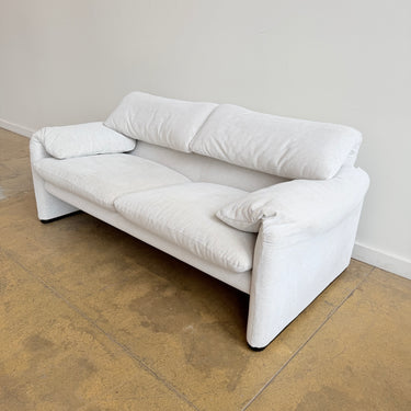 Vico Magistretti for Cassina “Maralunga” Two-Seater Sofa