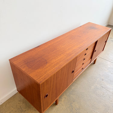 Swedish Yngve Ekstrom for Bjästa Snickerifabriks AB, “Ulvö” Teak Sideboard