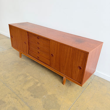 Swedish Yngve Ekstrom for Bjästa Snickerifabriks AB, “Ulvö” Teak Sideboard
