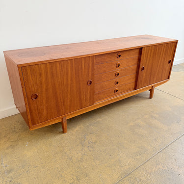 Swedish Yngve Ekstrom for Bjästa Snickerifabriks AB, “Ulvö” Teak Sideboard
