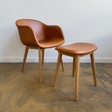 Muuto Fiber Armchair Wood Base