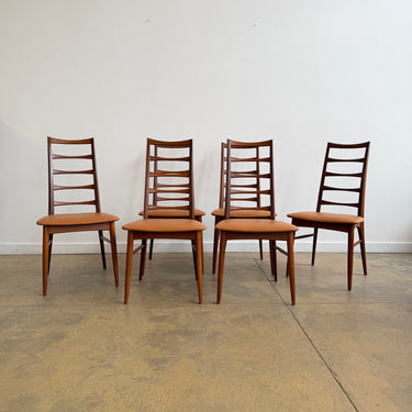 Danish Modern Niels Koefoed 6 'Lis' Dining chairs (Fully Restored)