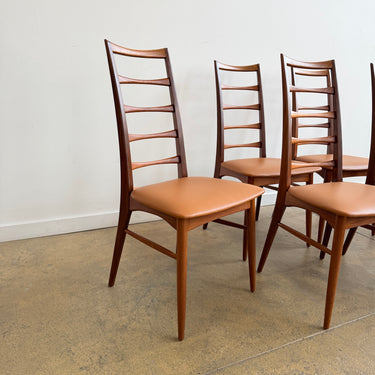 Danish Modern Niels Koefoed 6 'Lis' Dining chairs (Fully Restored)
