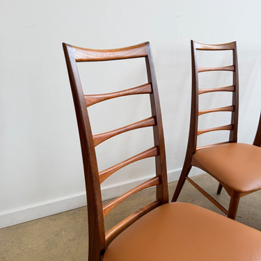 Danish Modern Niels Koefoed 6 'Lis' Dining chairs (Fully Restored)