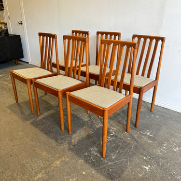 Midcentury Modern Danish Teak Dining Chairs from Coppenhagen