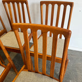 Midcentury Modern Danish Teak Dining Chairs from Coppenhagen