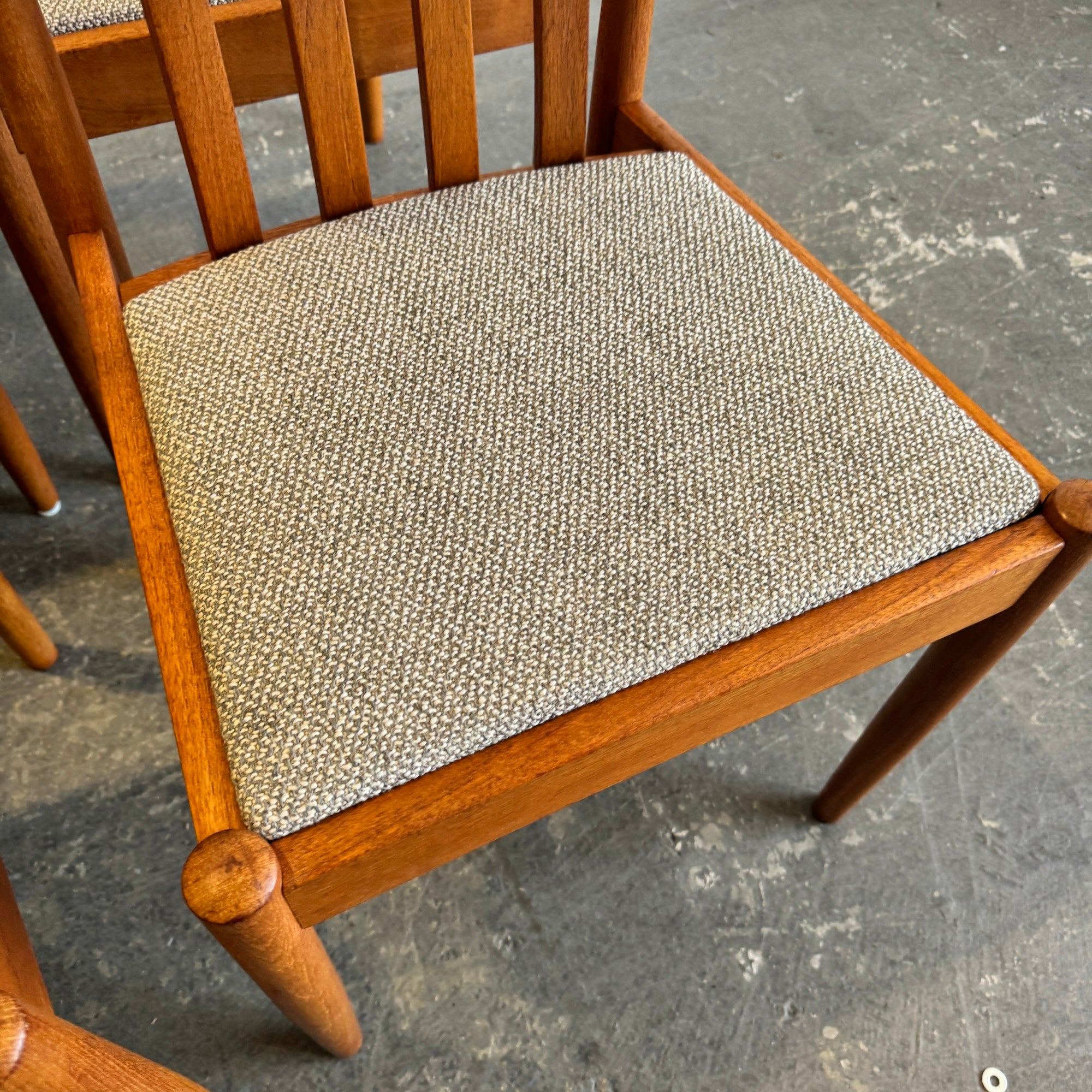Midcentury Modern Danish Teak Dining Chairs from Coppenhagen
