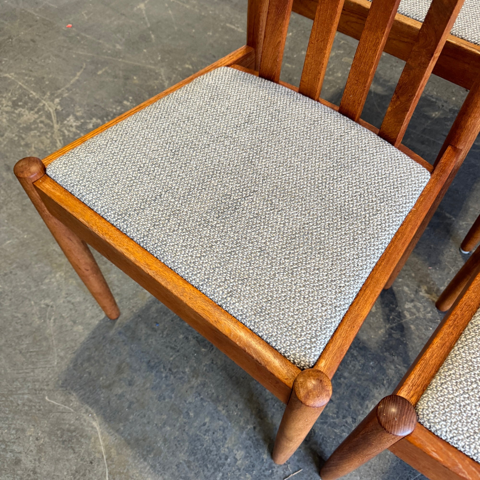 Midcentury Modern Danish Teak Dining Chairs from Coppenhagen