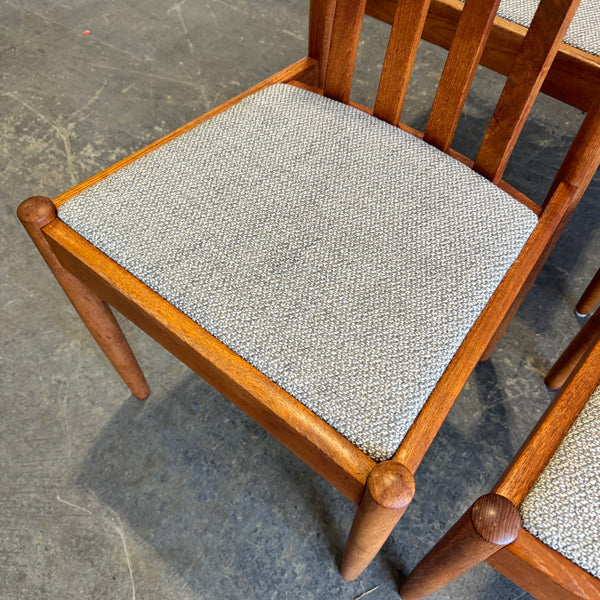 Midcentury Modern Danish Teak Dining Chairs from Coppenhagen