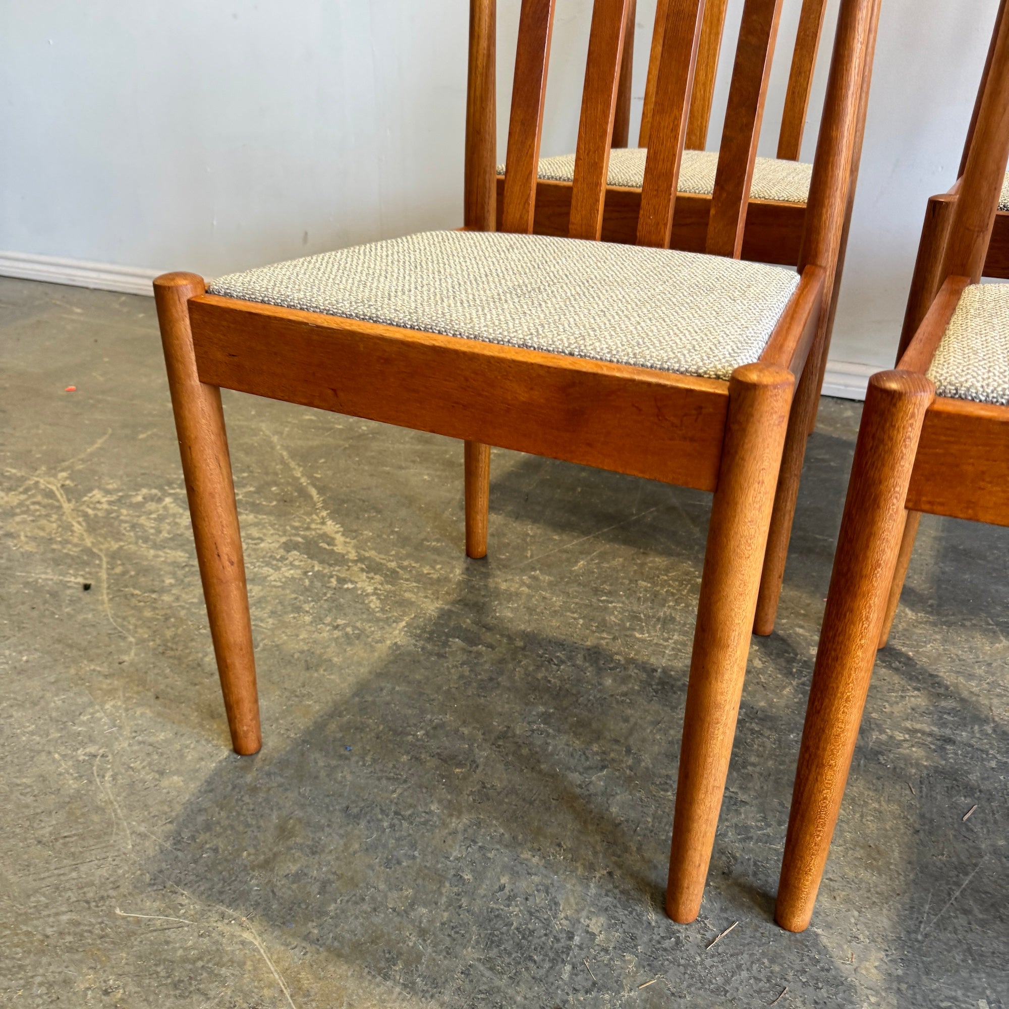 Midcentury Modern Danish Teak Dining Chairs from Coppenhagen