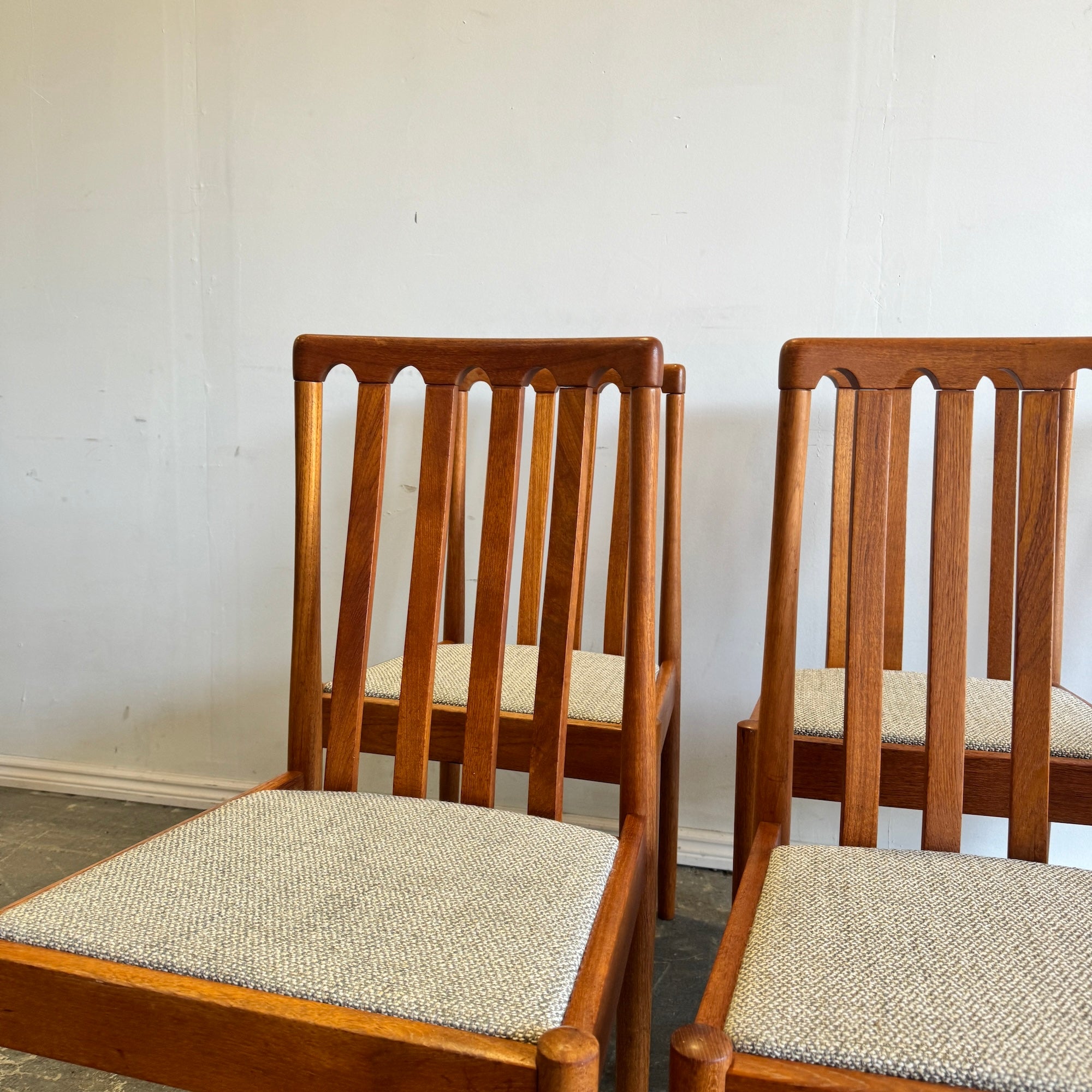 Midcentury Modern Danish Teak Dining Chairs from Coppenhagen