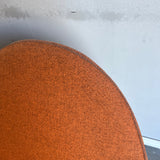 Bernhardt Design mitt lounge chair with leather handle