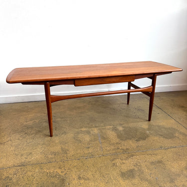 Danish Modern Teak Coffee Table by Arrebo Møbelfabrik
