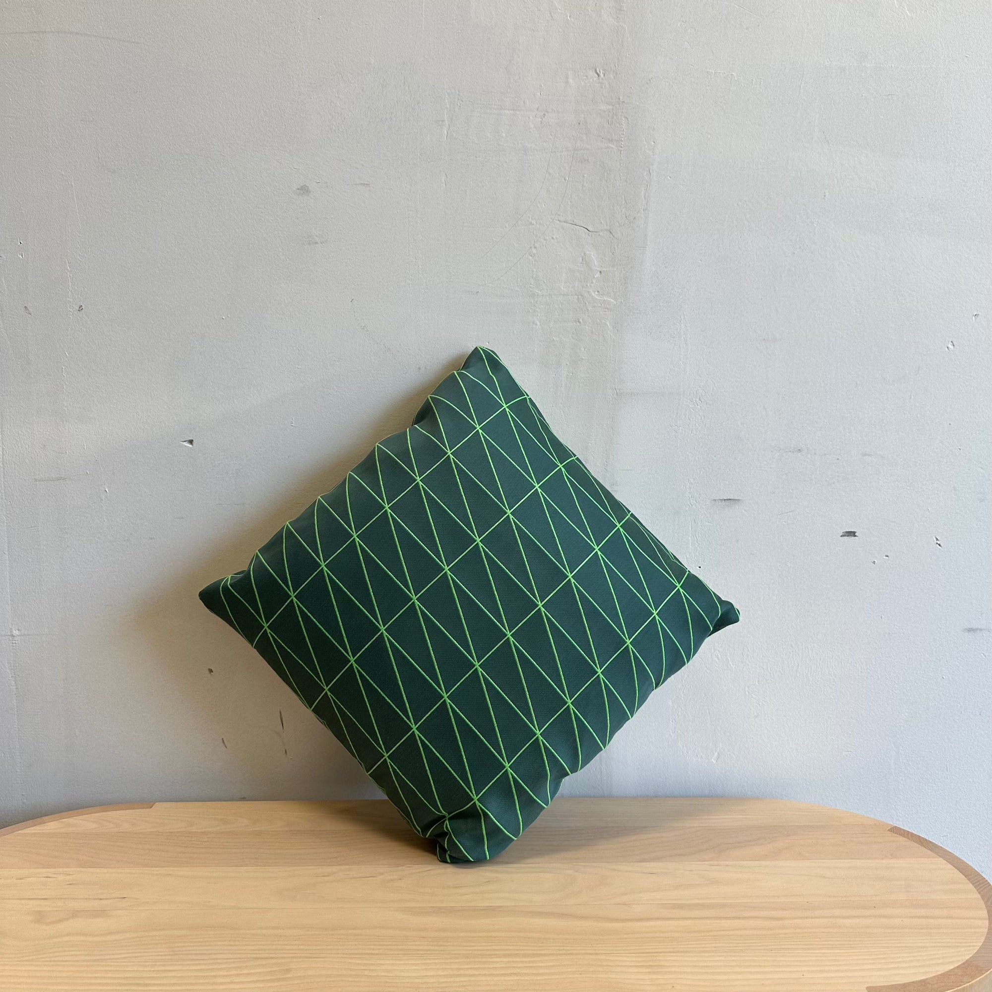 Maharam Bright Angle Evergreen Pillow