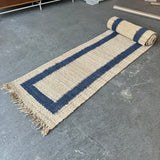 New! Serena and Lily 2.6X16 Jute Border Rug