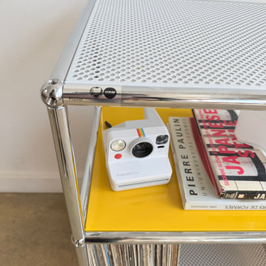 USM Haller Compact Record Storage on Casters - Perforated Multi Color