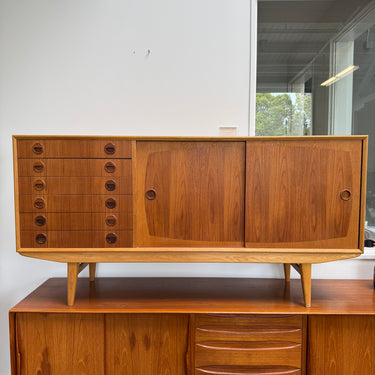 Danish Modern “Borgia” Teak & Oak Sideboard