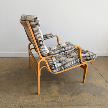Bruno Mathsson 'Ingrid' Lounge Chair by Dux - Fabric