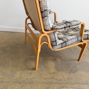 Bruno Mathsson 'Ingrid' Lounge Chair by Dux - Fabric