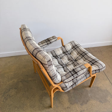 Bruno Mathsson 'Ingrid' Lounge Chair by Dux - Fabric