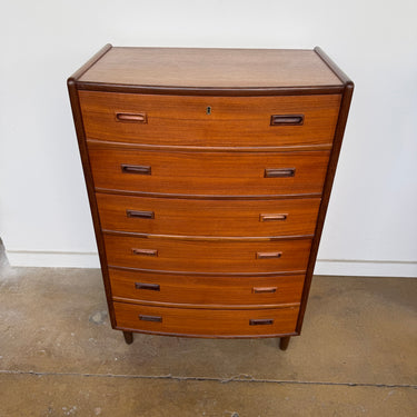 Danish Modern Teak Medium Size Tallboy Dresser enliven mart Danish Modern Teak Medium Size Tallboy Dresser enliven mart
