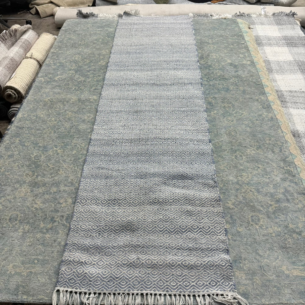 Serena and Lily 2.6X10 Seaview Rug Navy enliven mart